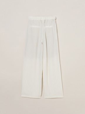 Crisp weave pants 詳細画像