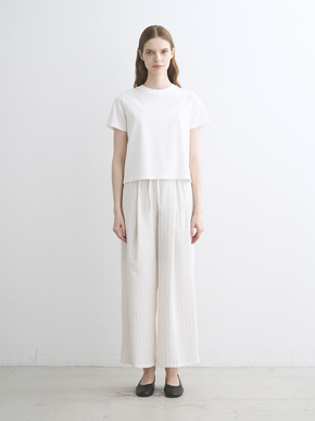 Crisp weave pants 詳細画像