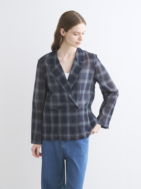 Sheer ombre jacket 詳細画像