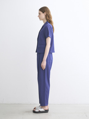 Veil plaid pants 詳細画像