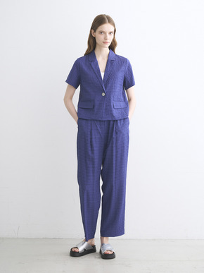 Veil plaid pants 詳細画像