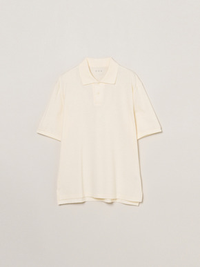 Men's sanded jersey pique polo 詳細画像