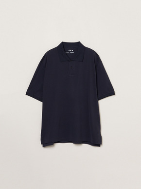 Men's sanded jersey pique polo 詳細画像
