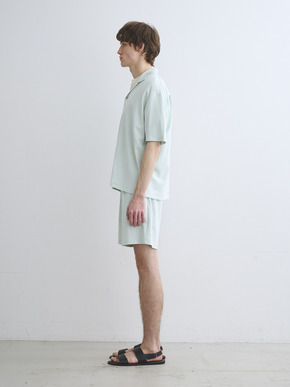 Men's double-knit supima s/s shirt 詳細画像