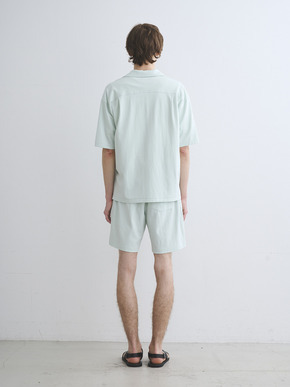 Men's double-knit supima s/s shirt 詳細画像