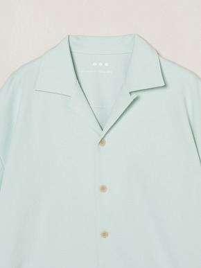 Men's double-knit supima s/s shirt 詳細画像