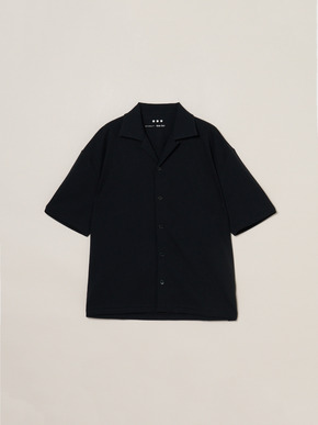 Men's double-knit supima s/s shirt 詳細画像