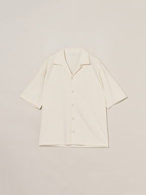 Men's double-knit supima s/s shirt 詳細画像