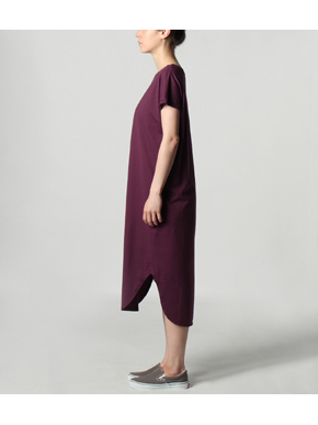 Water color long tee dress 詳細画像