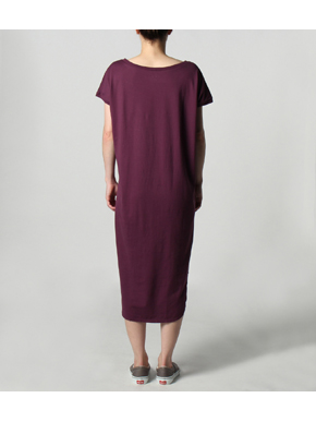 Water color long tee dress 詳細画像