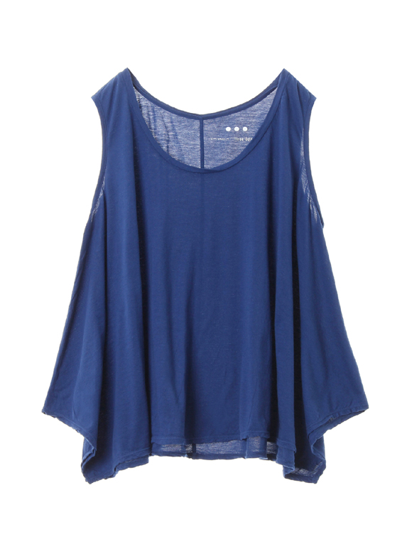 Jersey colette sleeveless hemtop