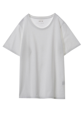 Powdery cotton s/s tee 詳細画像