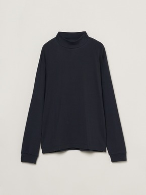 Men's brushed rib l/s mock neck 詳細画像