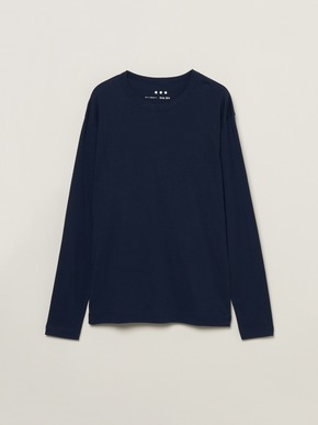 Men's organic cotton knit crew 詳細画像