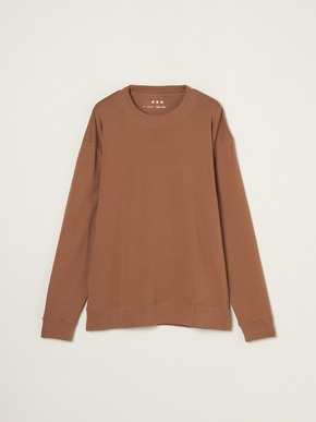 Men's brushed rib l/s sweat 詳細画像