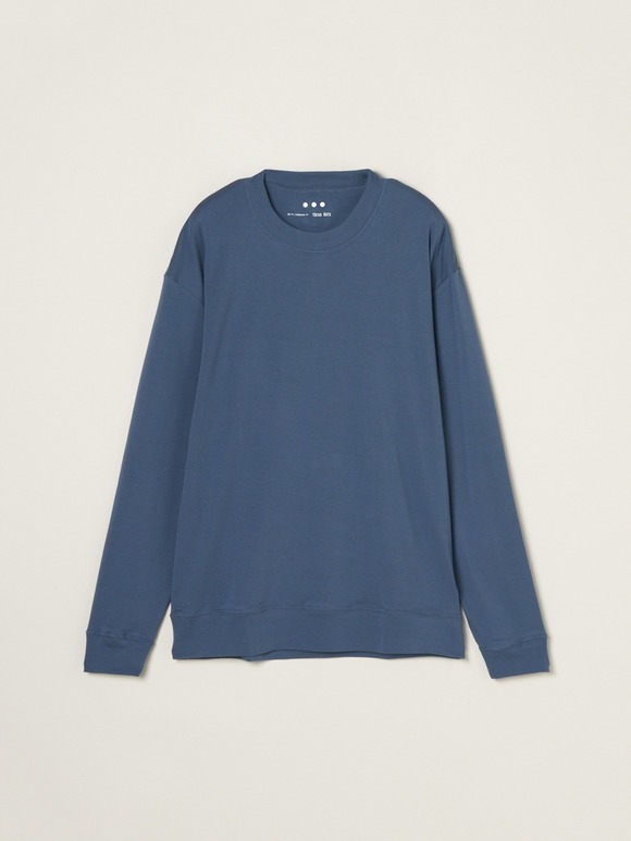 Men's brushed rib l/s sweat