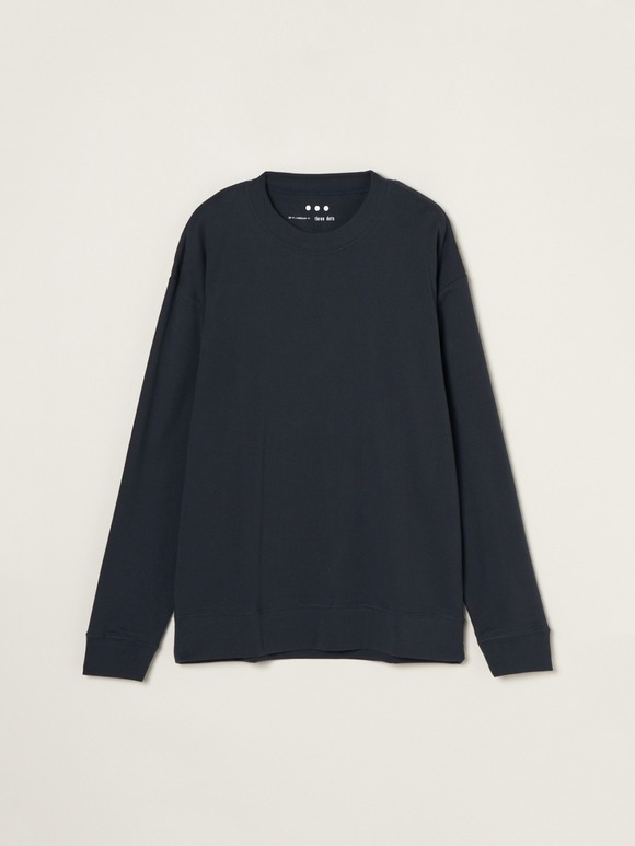 Men's brushed rib l/s sweat