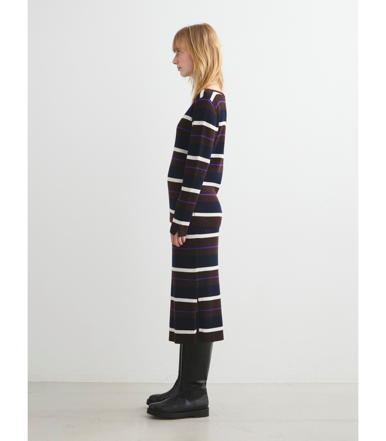 最大80%OFFクーポン louren boat neck knit pencil dress gefert.com.br