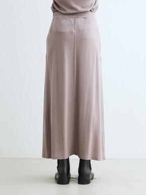 Brushed sweater a-line longskirt 詳細画像