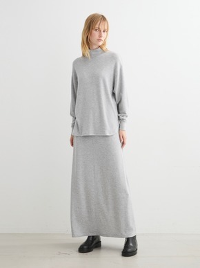 Brushed sweater a-line longskirt 詳細画像