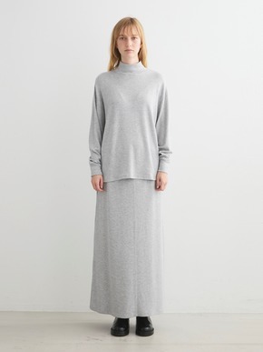 Brushed sweater a-line longskirt 詳細画像