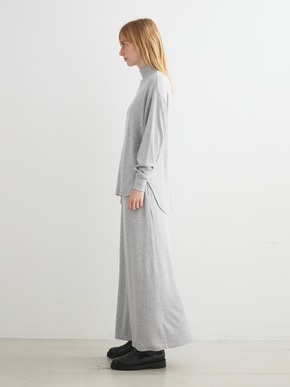 Brushed sweater a-line longskirt 詳細画像