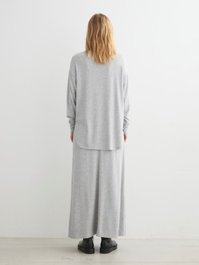 Brushed sweater a-line longskirt 詳細画像