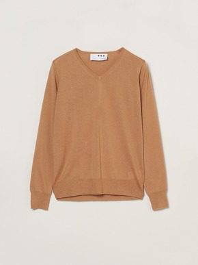 Merino superfine l/s v neck 詳細画像