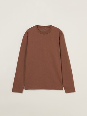 Men's powdery cotton crew neck 詳細画像