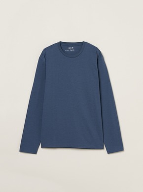 Men's powdery cotton crew neck 詳細画像