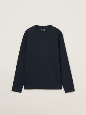 Men's powdery cotton crew neck 詳細画像