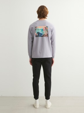 Graphic l/s crew neck tee 詳細画像