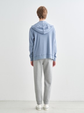 Men's supima bare waffle zip hoody 詳細画像