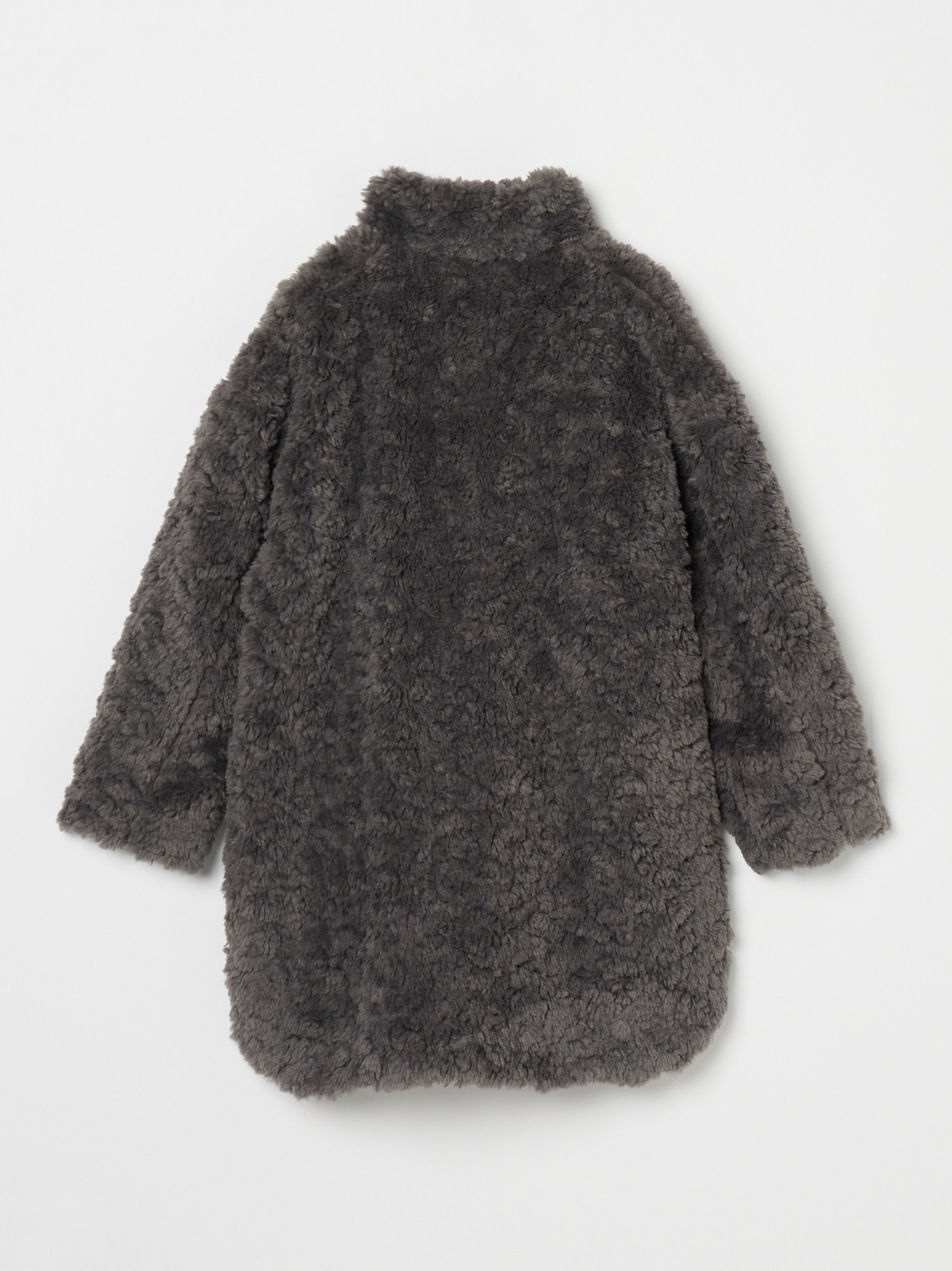YILON イロン eco fur coat エコファー コート ウエストマーク40cm