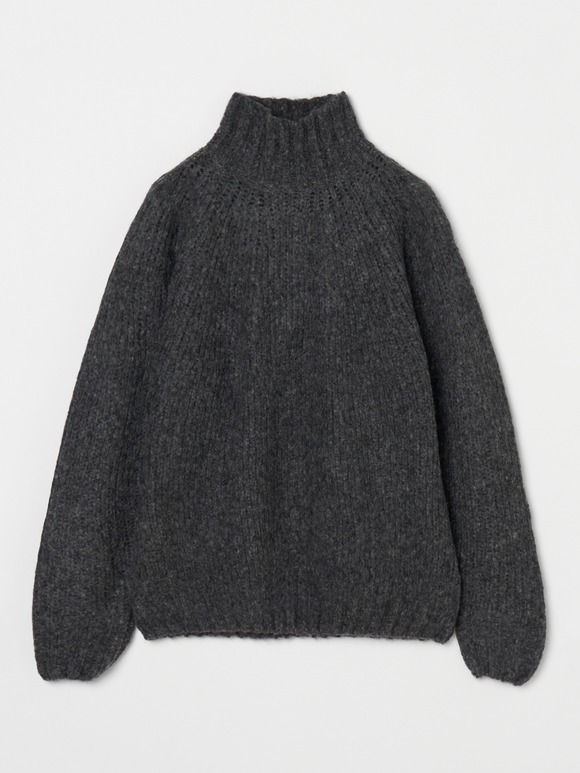 Shaggy sweater l/s crew top