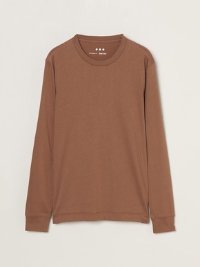 Men's Sanded jersey crew neck 詳細画像