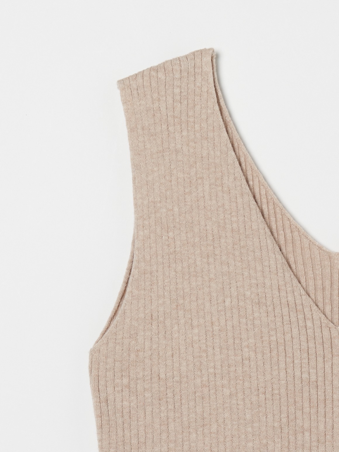 Cotton melange rib tank｜スリードッツ オフィシャルオンラインショップ