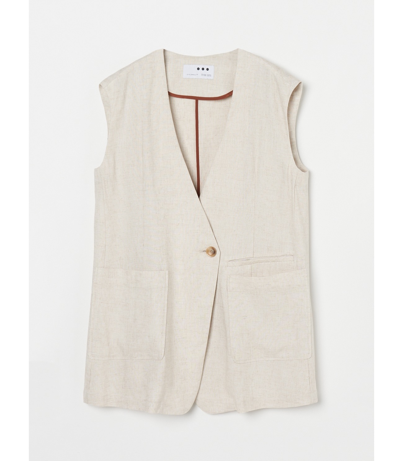 限定数のみ TRIACETATE LINEN JACKET GILET - 通販 - fanebi.com