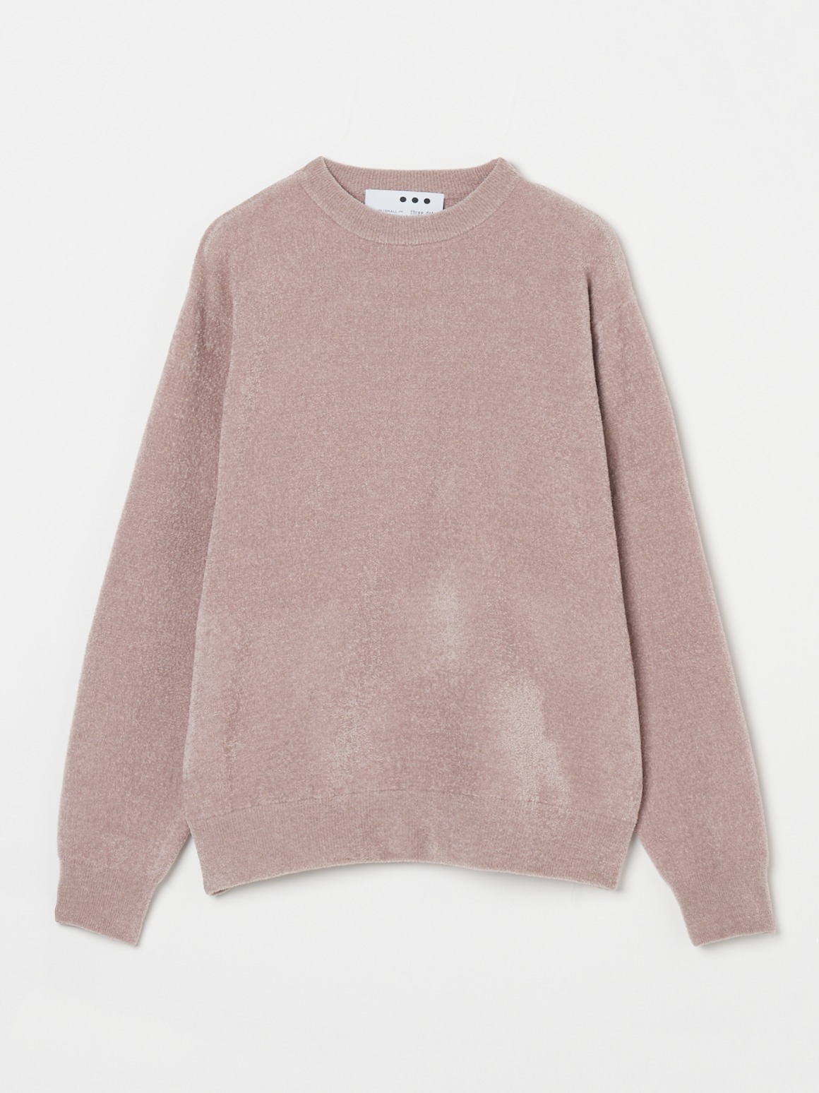 Unisex premium pile l/s crew neck｜スリードッツ オフィシャル