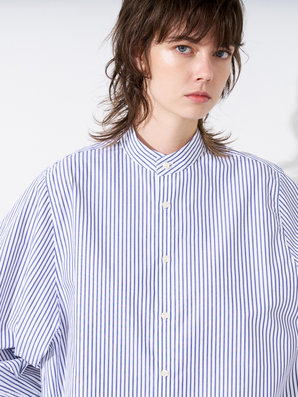 Broad shirt oversized shirt｜スリードッツ オフィシャルオンライン