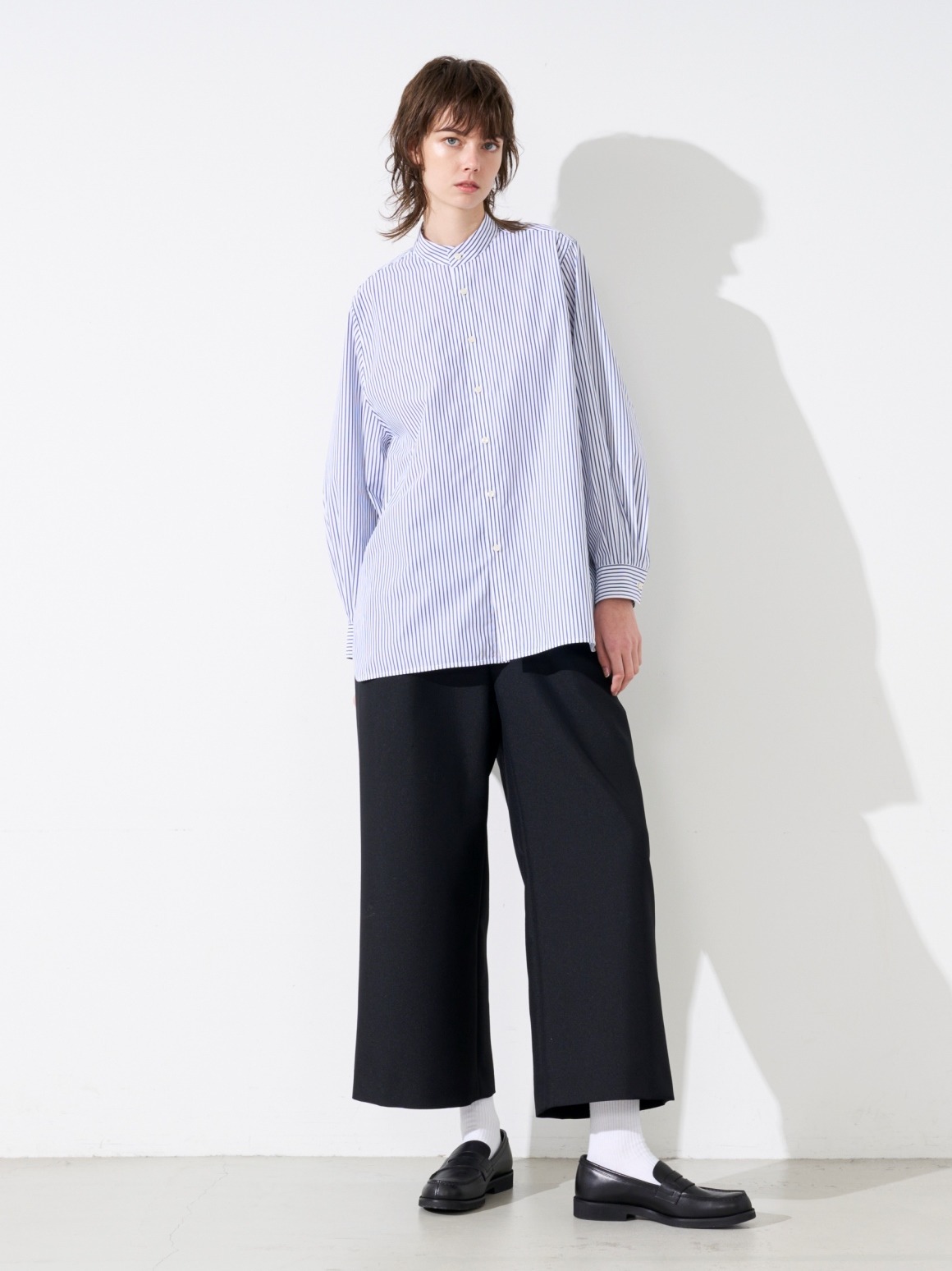 Broad shirt oversized shirt｜スリードッツ オフィシャルオンライン