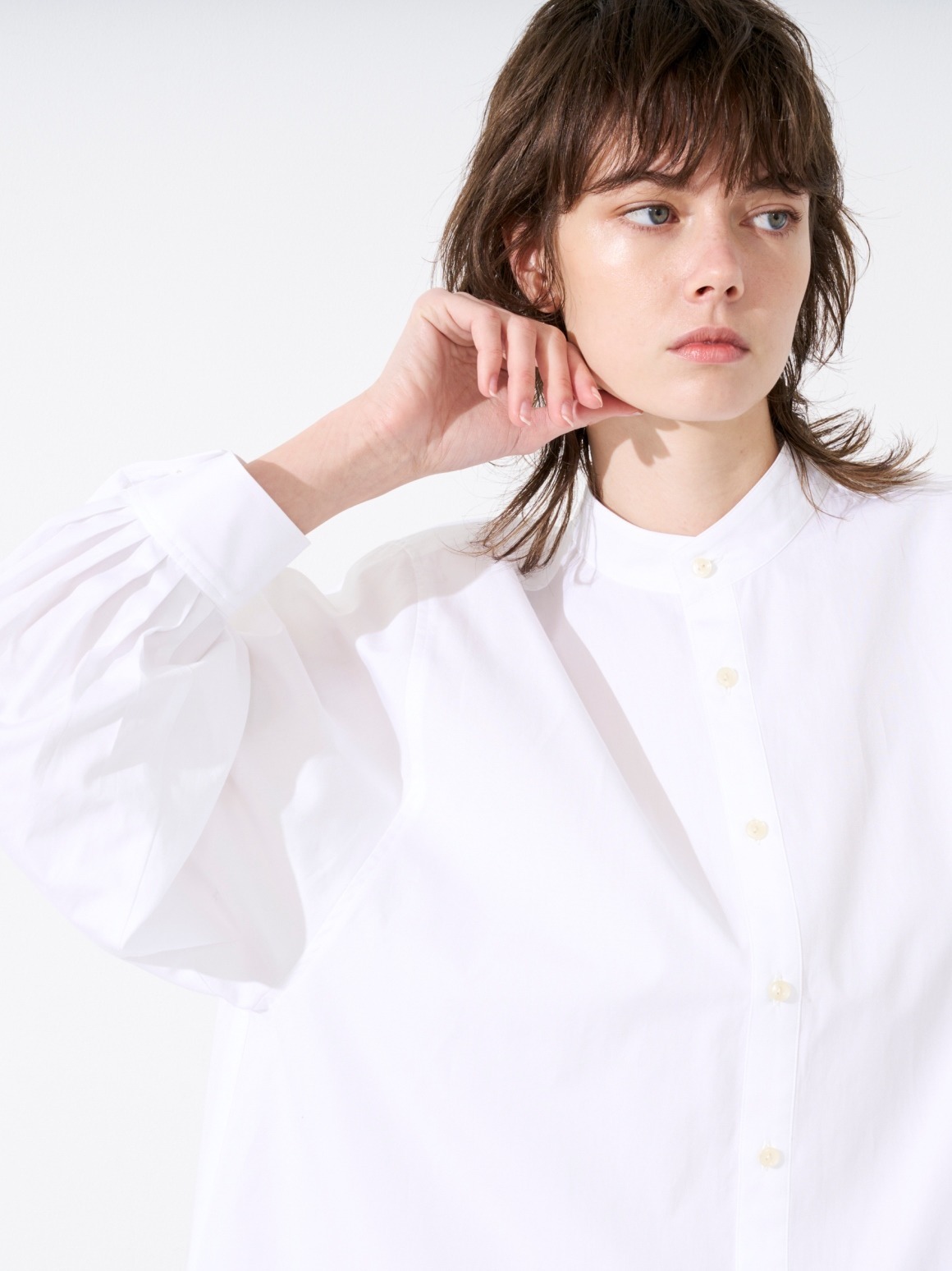 Broad shirt oversized shirt｜スリードッツ オフィシャルオンライン