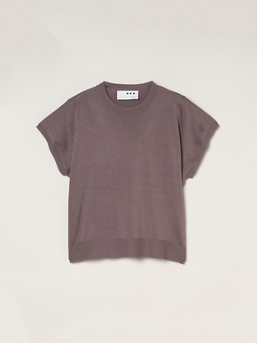 Washable cotton silk s/s top 詳細画像