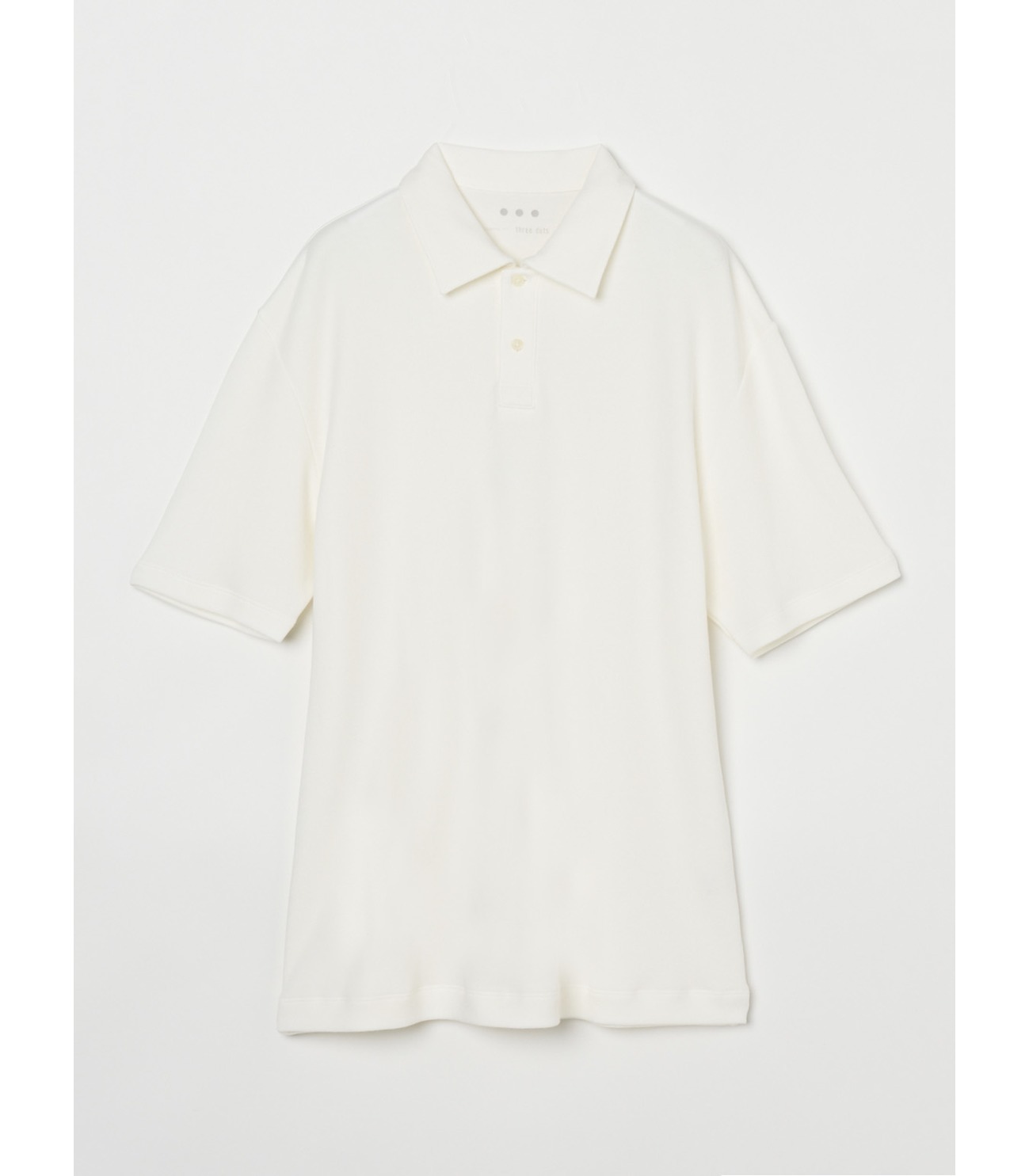 Men's souffle cotton s/s polo｜スリードッツ オフィシャル