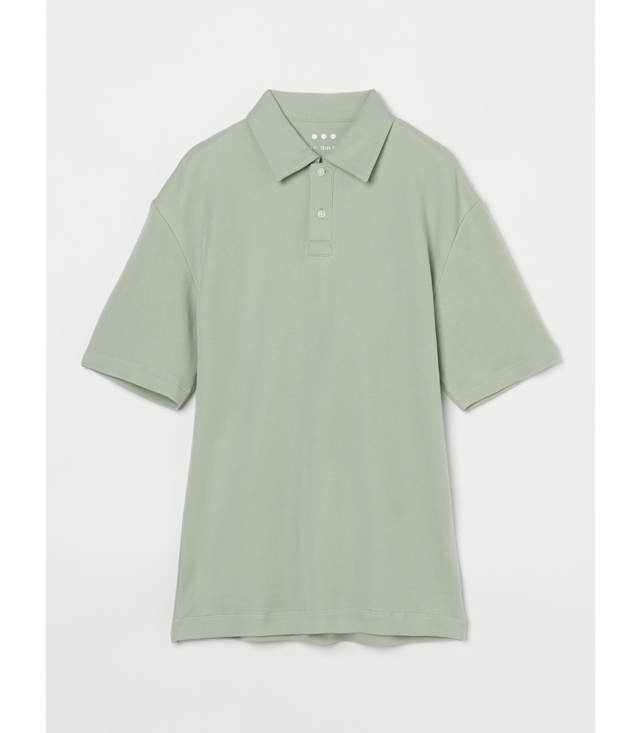 Men's souffle cotton s/s polo｜スリードッツ オフィシャル