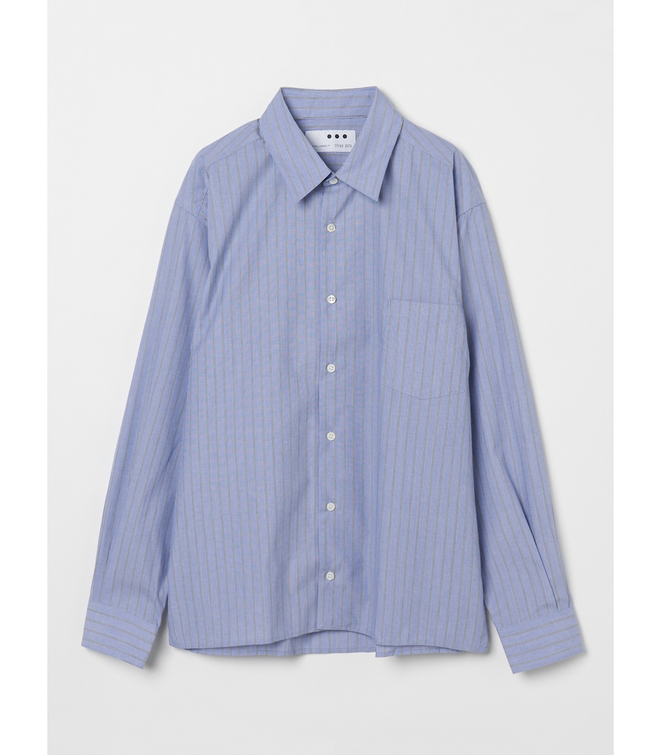 Men's premium cotton l/s shirts｜スリードッツ オフィシャル