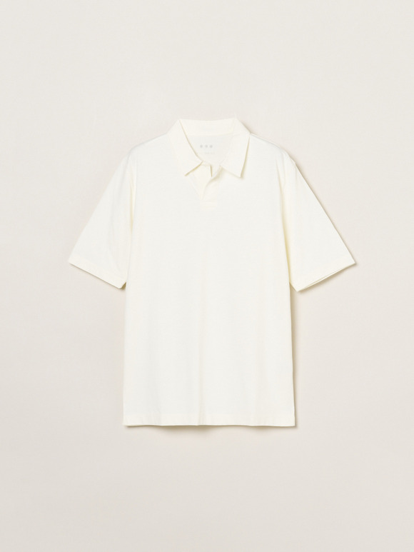 Men's powderycotton skipper polo