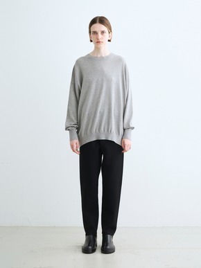 Lurex sweater loose pullover 詳細画像