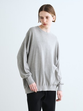 Lurex sweater loose pullover 詳細画像