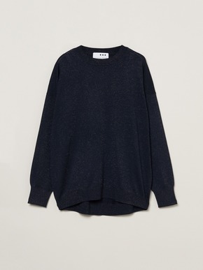 Lurex sweater loose pullover 詳細画像